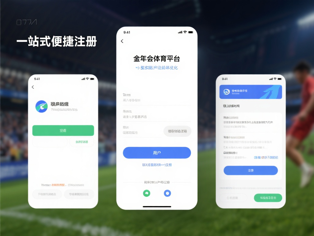 一站式便捷注册，从复杂到简单
很多平台在注册过程