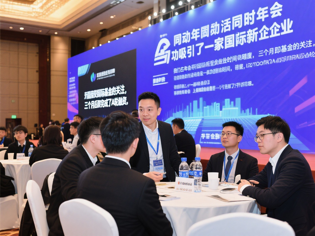 同时，年会也是新兴企业展示自身的黄金窗口。对于希望