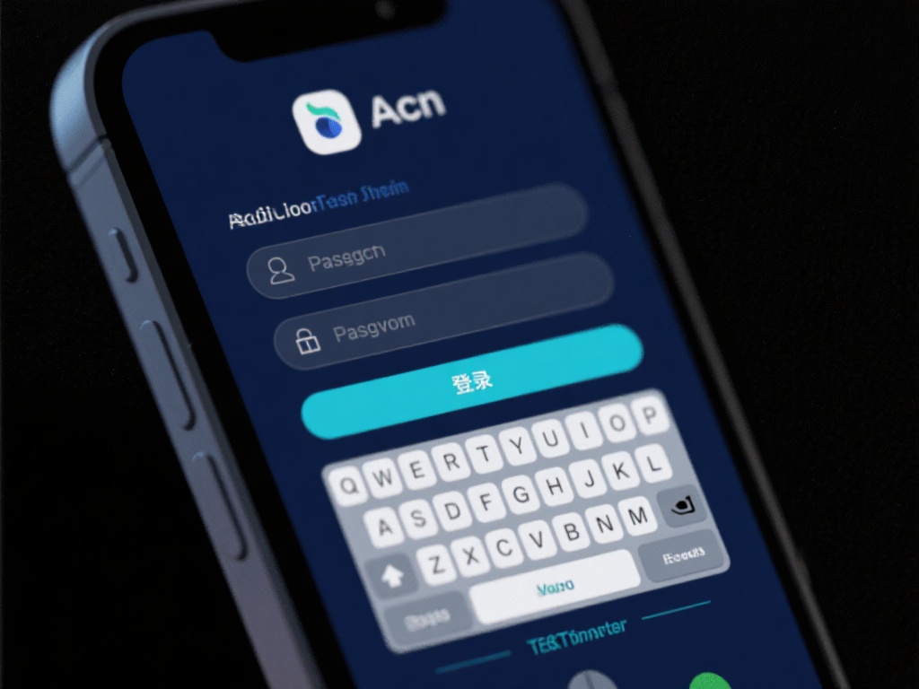 输入账号及密码
登录步骤最关键的环节在于正确填入