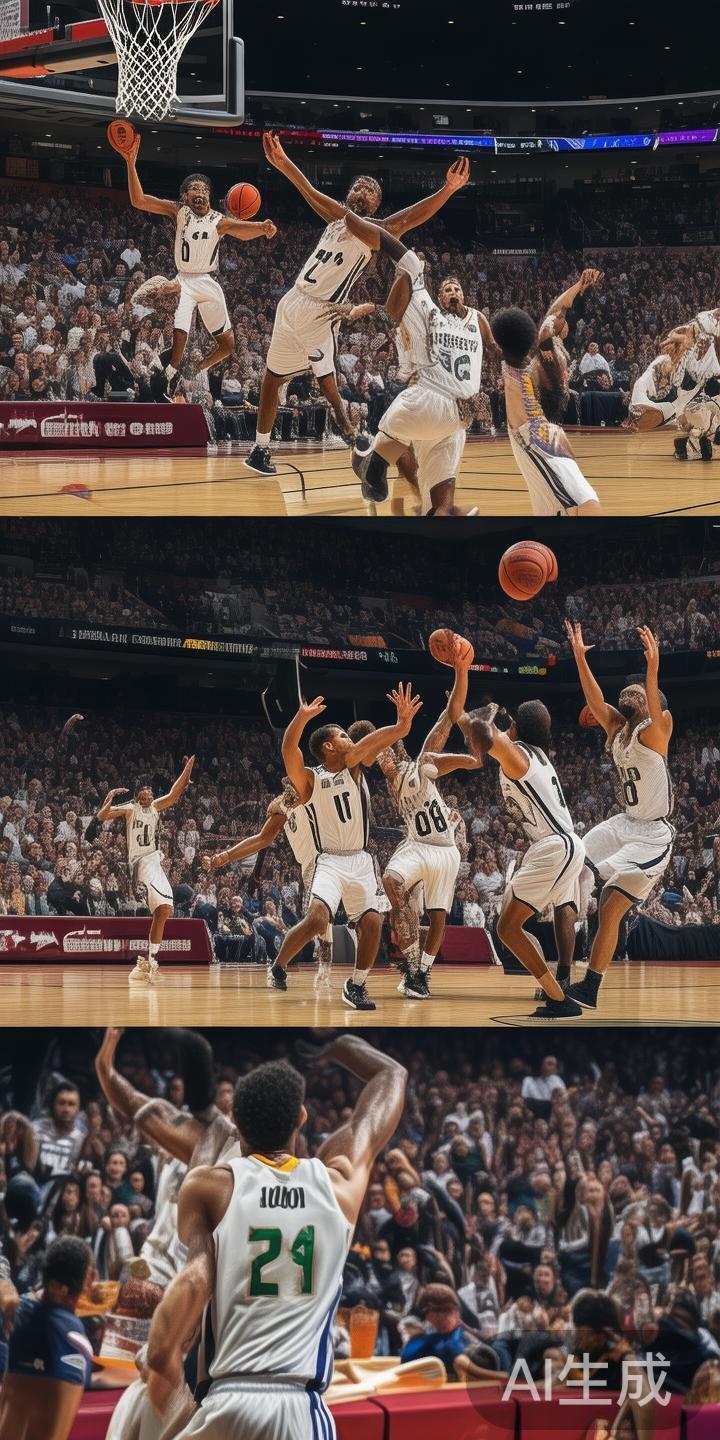 赛事精彩瞬间不仅指高难度的投篮、扣篮，还包括关键的